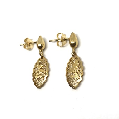 Neonero orecchini oro 18 kt