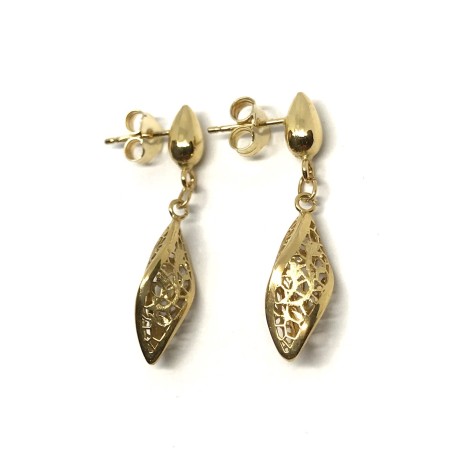 Neonero orecchini oro 18 kt