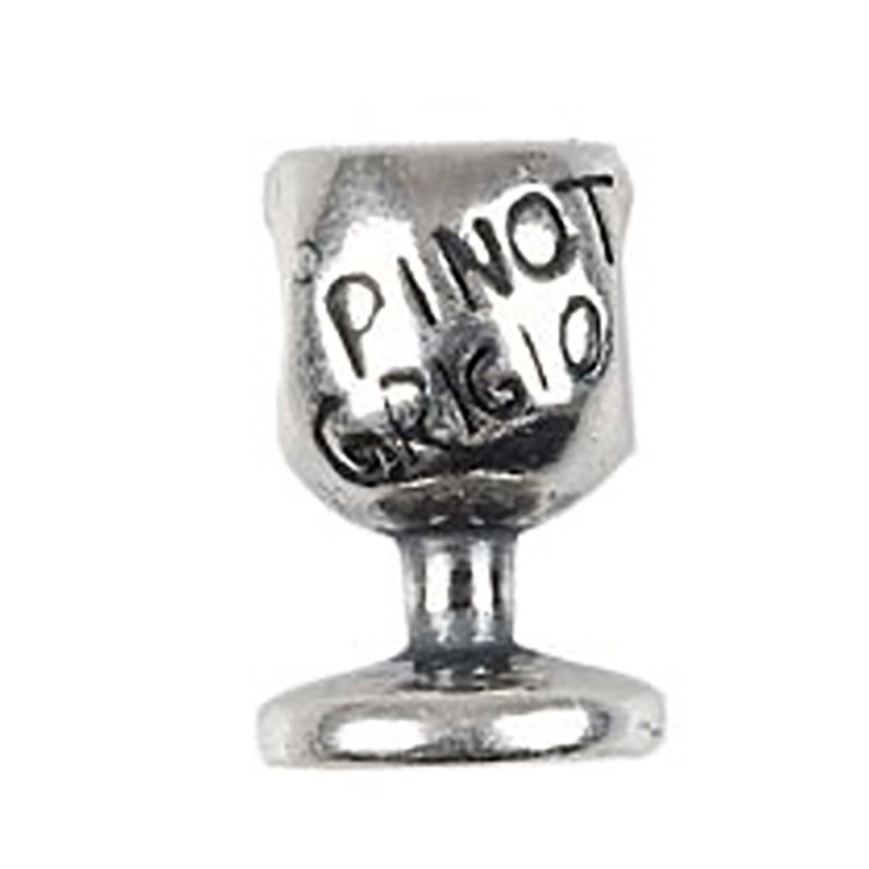 Trdora Italy charm pinot grigio glass
