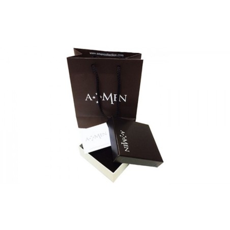 Sterling silver Amen ring