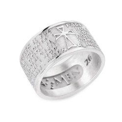 Sterling silver Amen ring