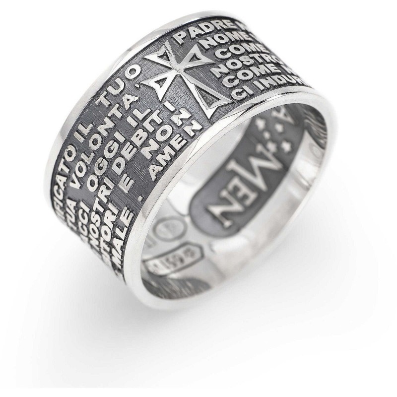 Sterling silver Amen ring