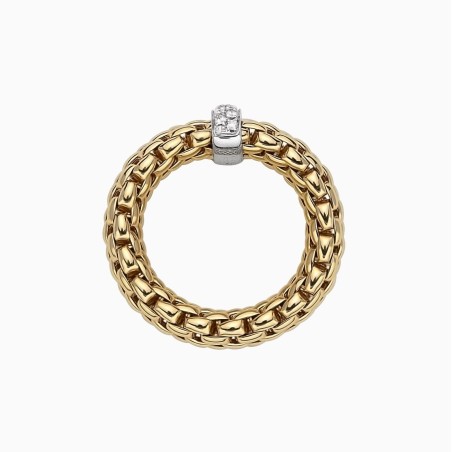 18 Kt Gold Fope Ring