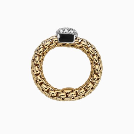 18 Kt Gold Fope Ring