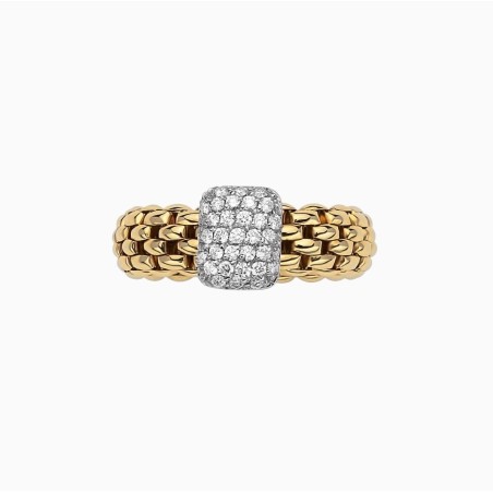 18 Kt Gold Fope Ring