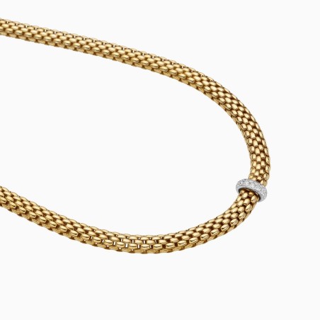 18 Kt Gold Fope Necklace