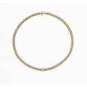 18 Kt Gold Fope Necklace
