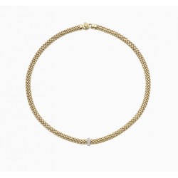 18 Kt Gold Fope Necklace