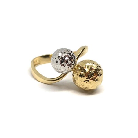 18 kt gold Novello ring