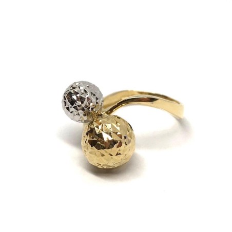 18 kt gold Novello ring