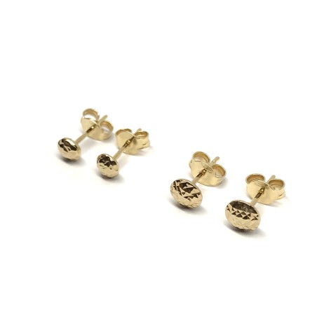 18 kt gold Novello earrings