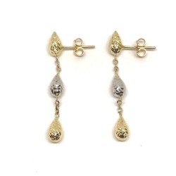 Orecchini Novello oro 18 kt