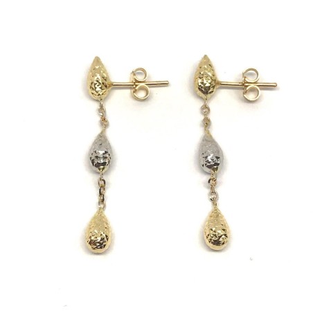 18 kt gold Novello earrings