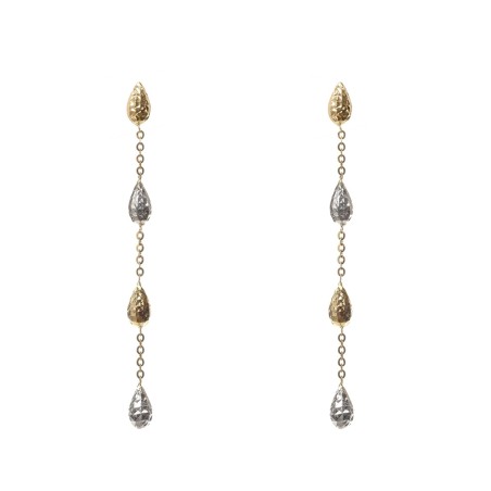 Orecchini Novello oro 18 kt