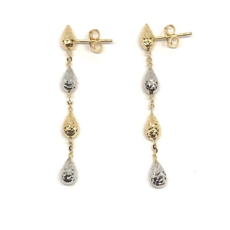 18 kt gold Novello earrings