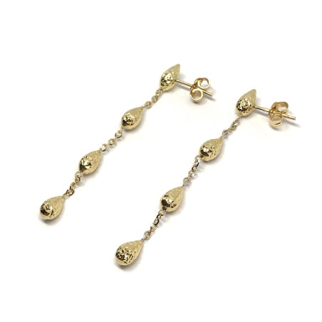 Orecchini Novello oro 18 kt