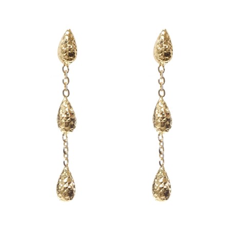 Orecchini Novello oro 18 kt