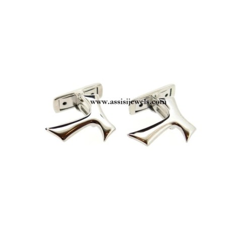 925 sterling silver Tau cufflinks