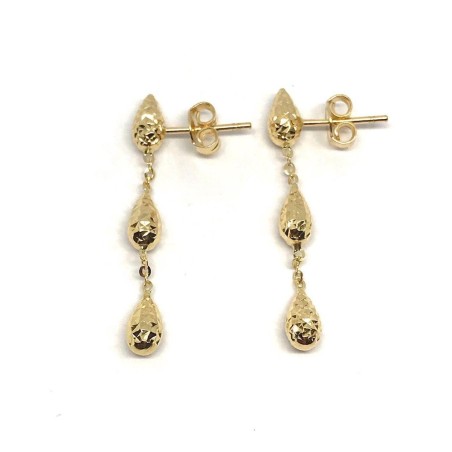 Orecchini Novello oro 18 kt