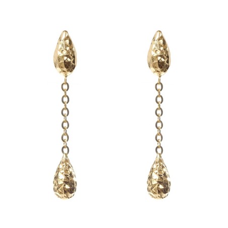 18 kt gold Novello earrings