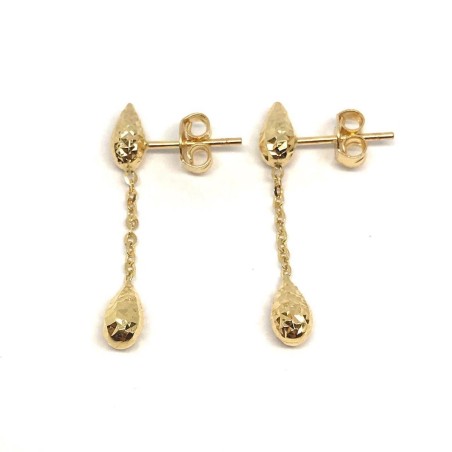 18 kt gold Novello earrings