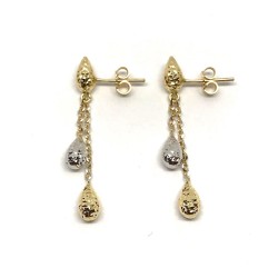 Orecchini Novello oro 18 kt