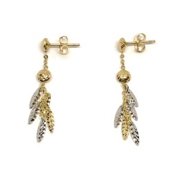 18 kt gold Novello earrings