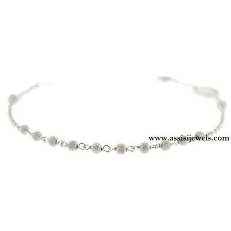 Bracciale rosario argento 925