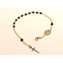 925 sterling silver rosary bracelet