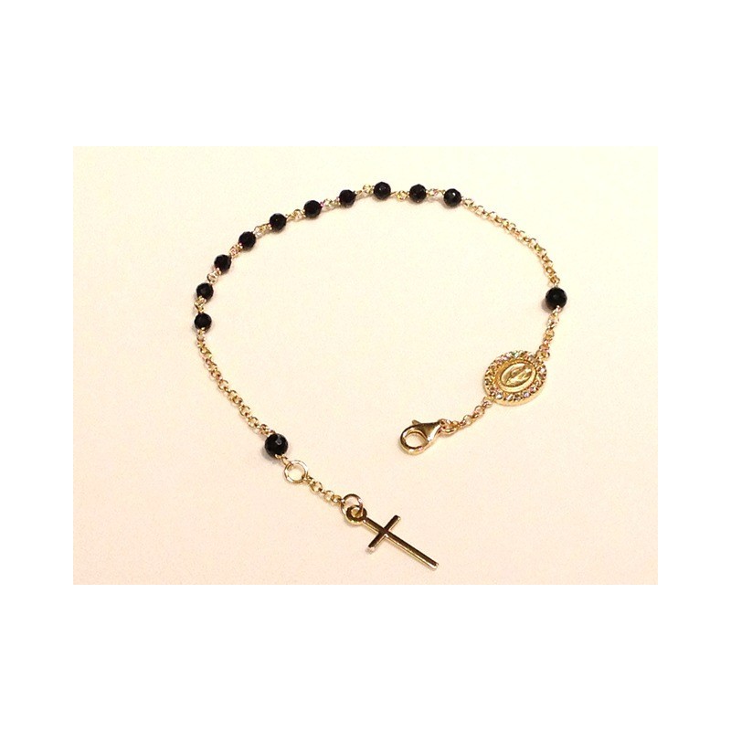 925 sterling silver rosary bracelet