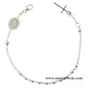 Bracciale rosario argento 925