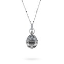 Sterling silver Cathedral Saint Rufin of Assisi Ellius necklace