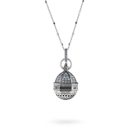 Sterling silver Cathedral Saint Rufin of Assisi Ellius necklace