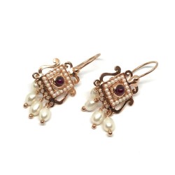 Michelangelo gioielli bourbonic earrings