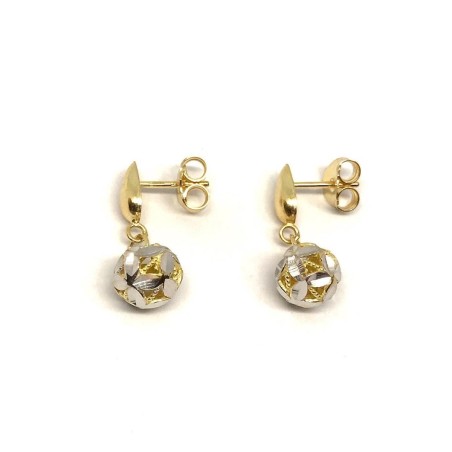 Orecchini pvz oro 18 kt