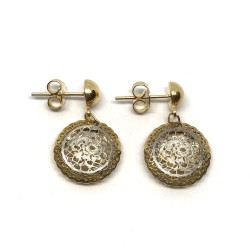 Neonero 18 kt gold earrings