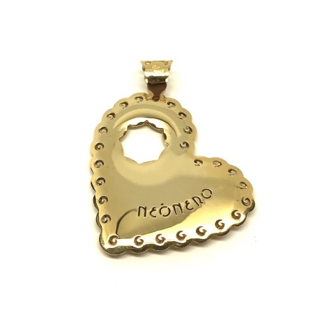 Neonero pendente oro 18 kt