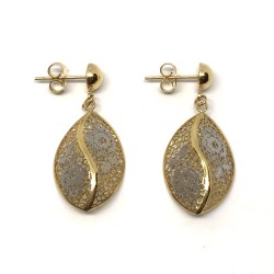 Neonero orecchini oro 18 kt