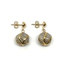 Neonero 18 kt gold earrings