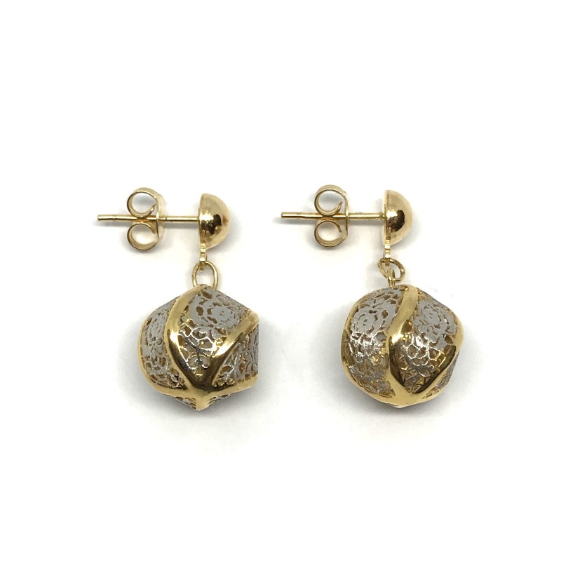 Neonero 18 kt gold earrings