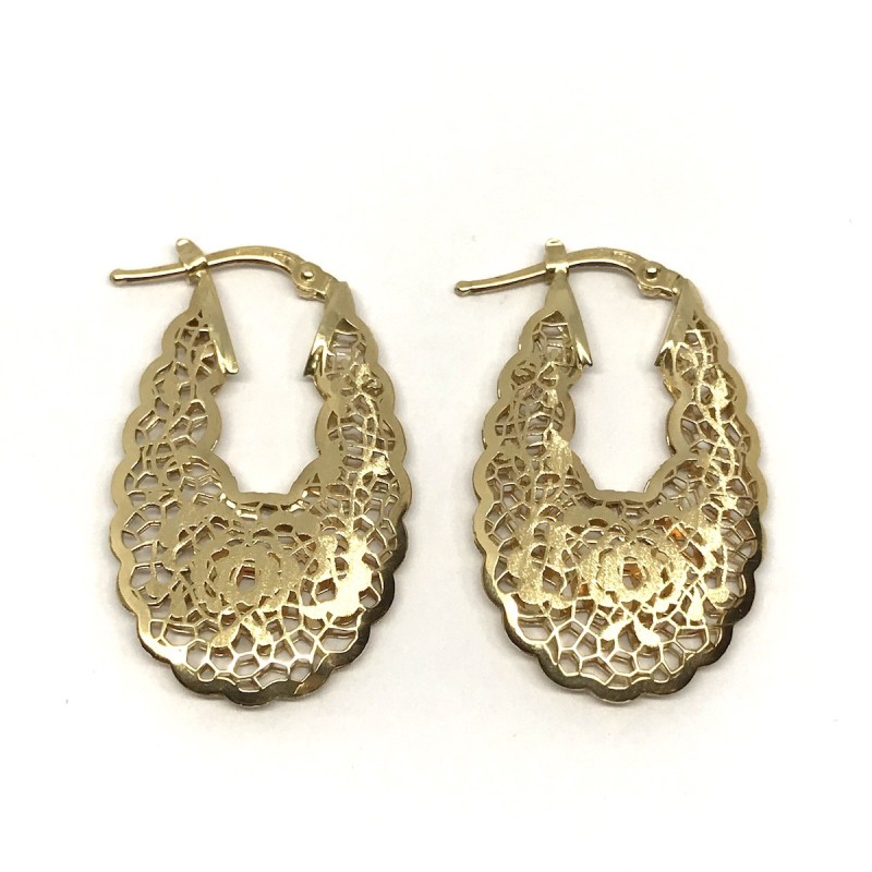 Neonero 18 kt gold earrings