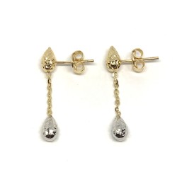 Orecchini Novello oro 18 kt