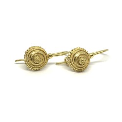 Fabula etrusca 18 kt gold earrings