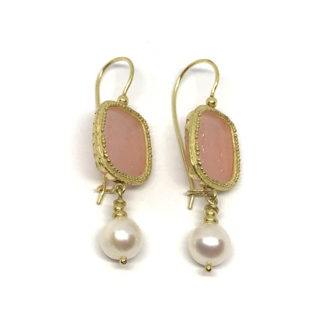 Fabula etrusca orecchini oro 18 kt