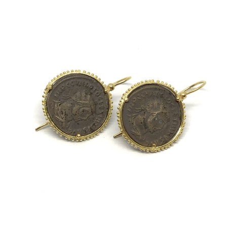 Fabula etrusca orecchini oro 18 kt