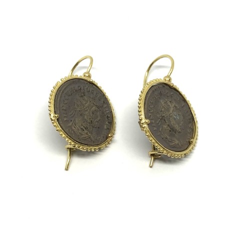 Fabula etrusca orecchini oro 18 kt