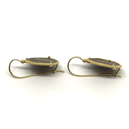 Fabula etrusca 18 kt gold earrings