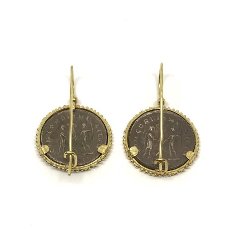 Fabula etrusca 18 kt gold earrings