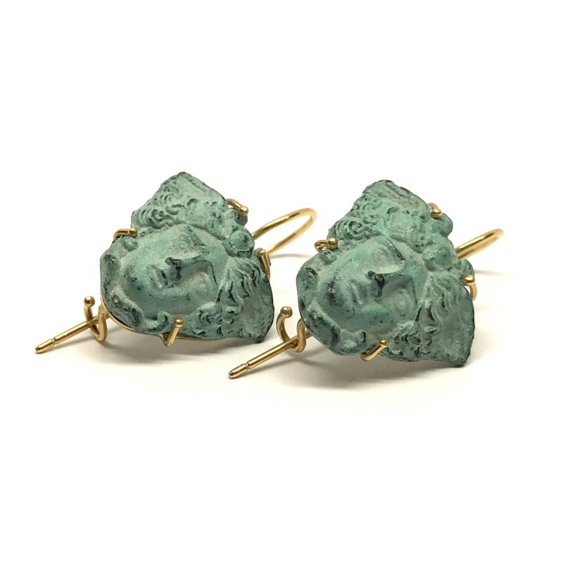 Fabula etrusca orecchini oro 18 kt