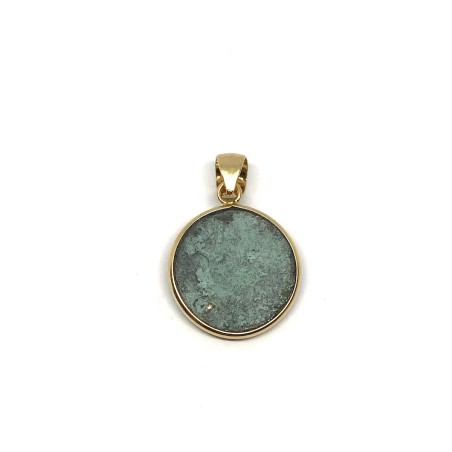 Fabula etrusca 18 kt gold pendant